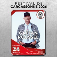 GAETAN ROUSSEL Tourn&eacute;e 2026
