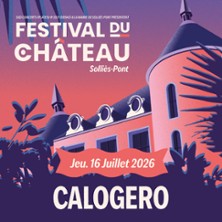 CALOGERO Festival du Ch&acirc;teau 2026