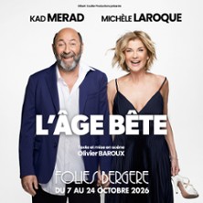 L'&Acirc;ge B&ecirc;te - Mich&egrave;le Laroque & Kad Merad- Les Folies Berg&egrave;re, Paris